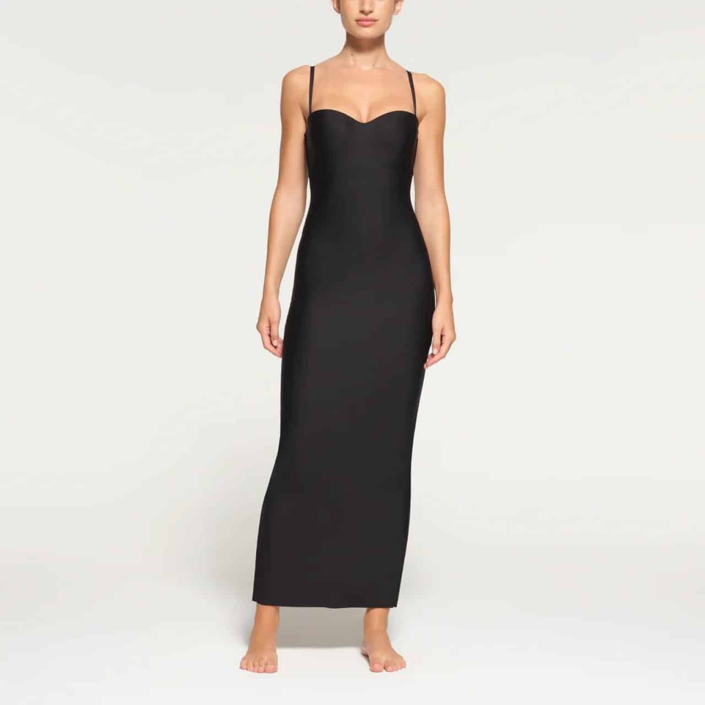 Skims Women's Black Dress - Image 3