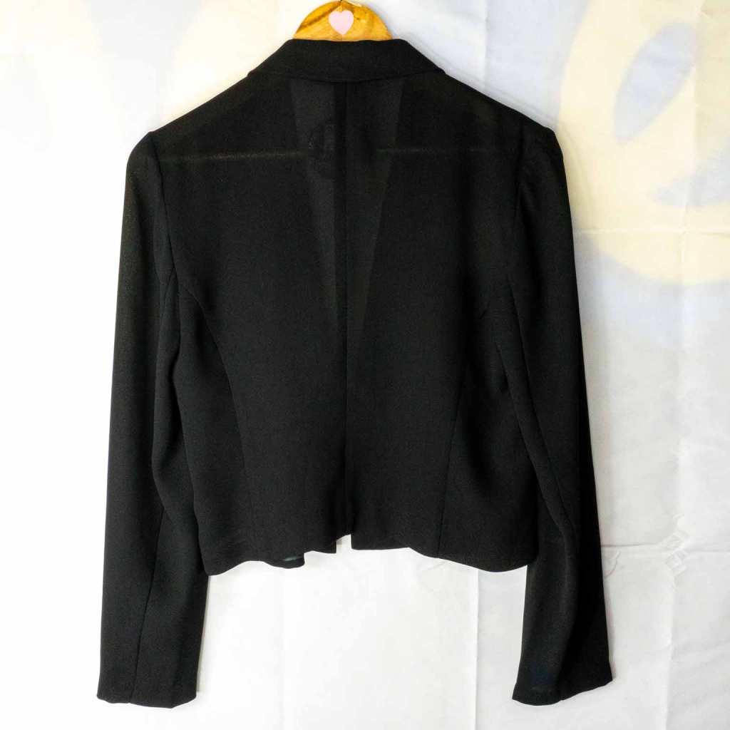 Vintage black blazer - Image 2