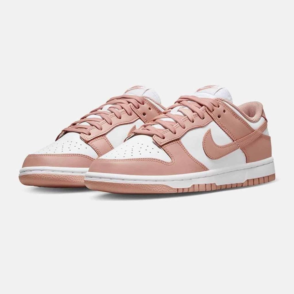 NIKE DUNK LOW WHITE/ROSE WHISPER - Image 3