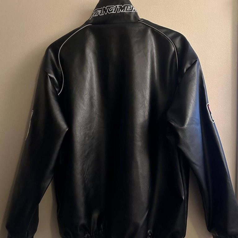 Black Biker Leather Jacket