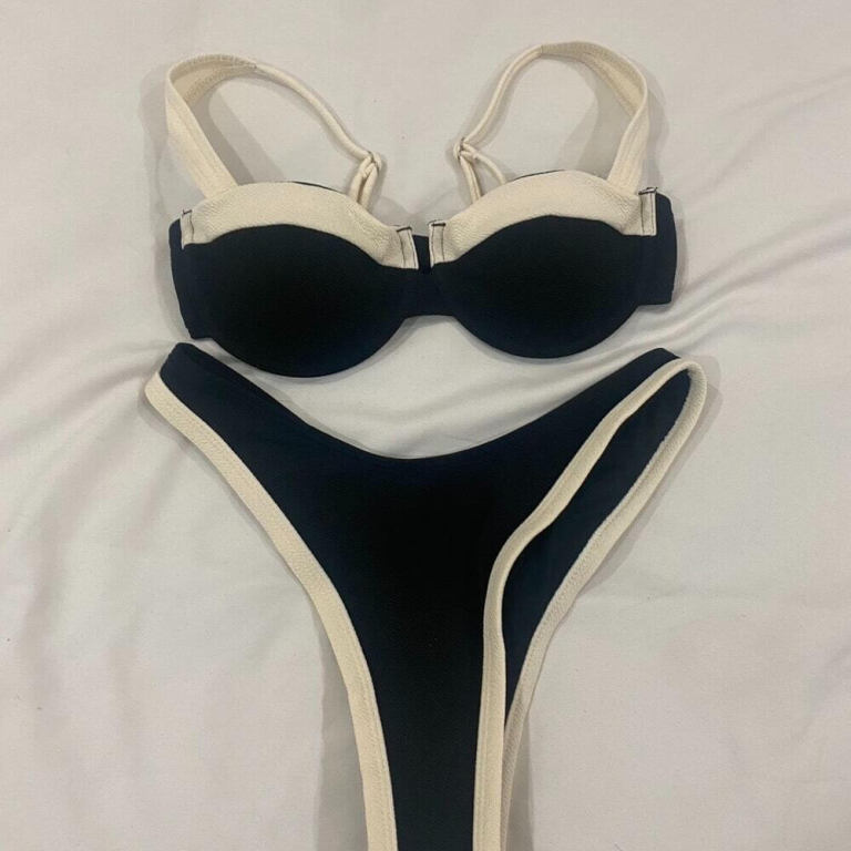 Black and White Swim Set