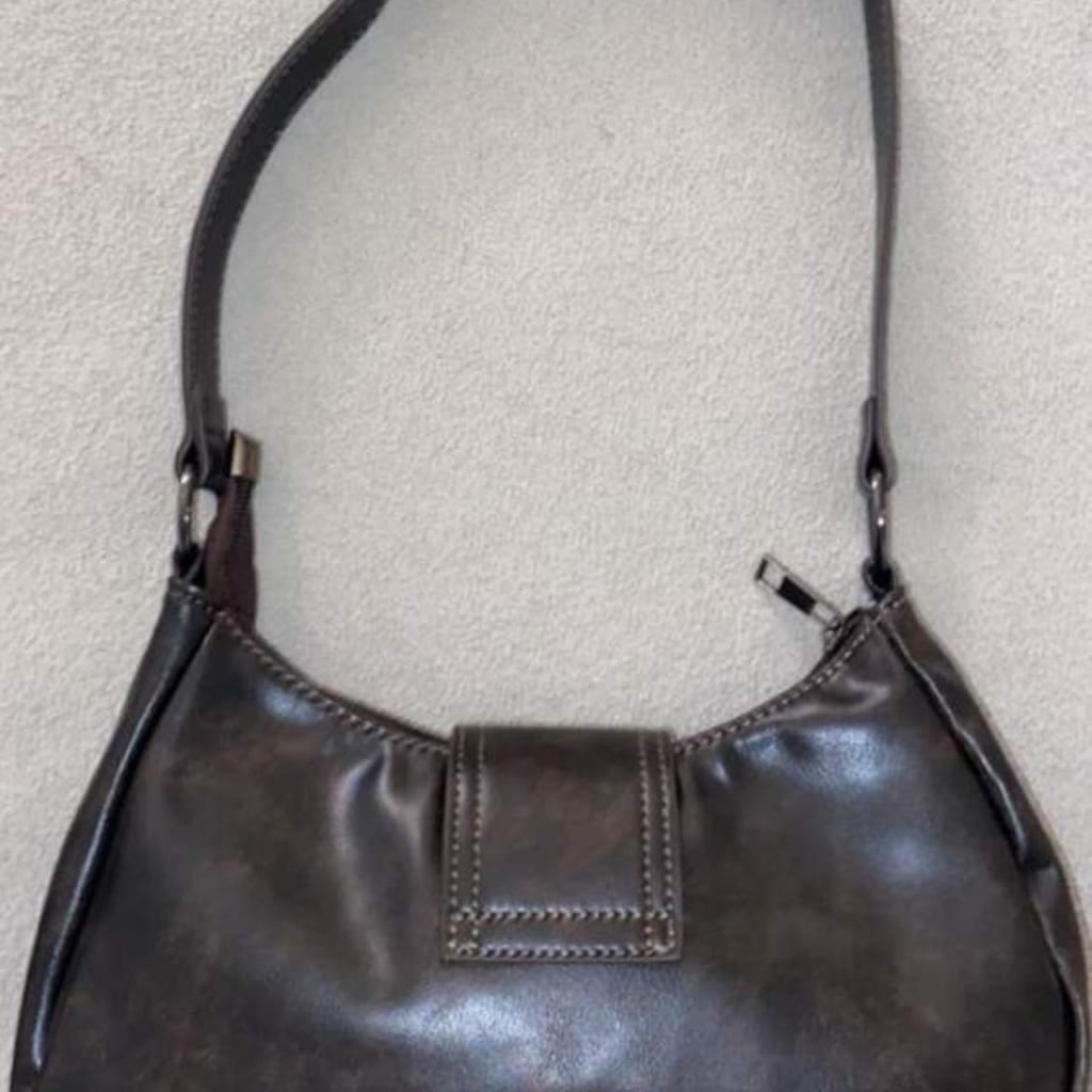 Brown Vintage Retro Punk Bag