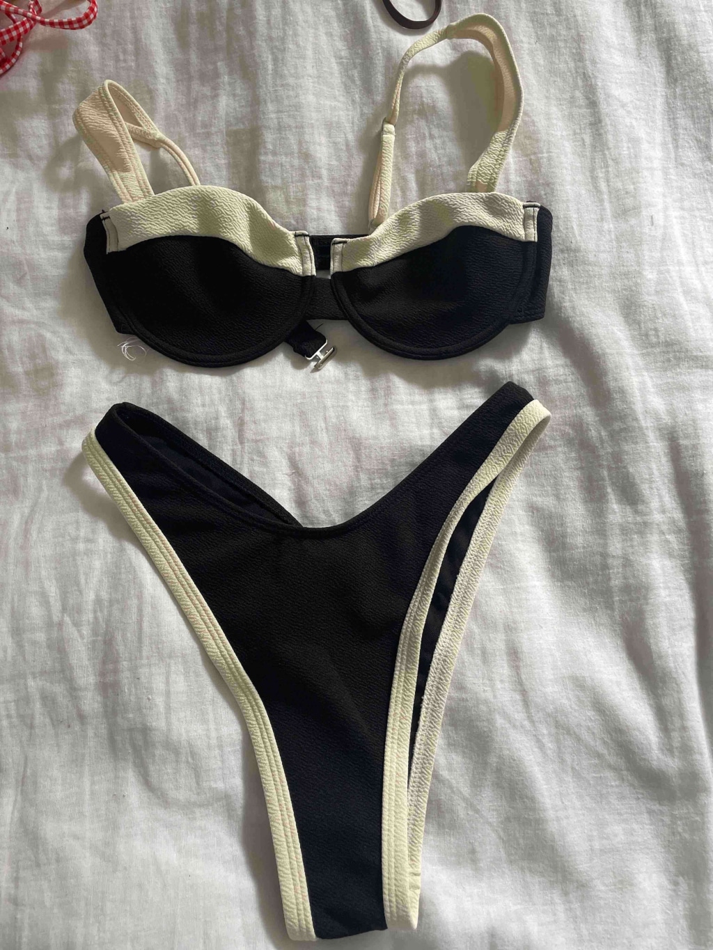 Color Block Bikini Set