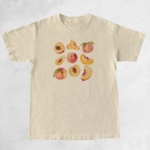 Khaki Peach Tee