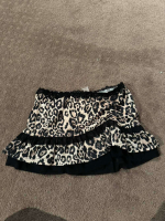 Leopard Mini Skirt