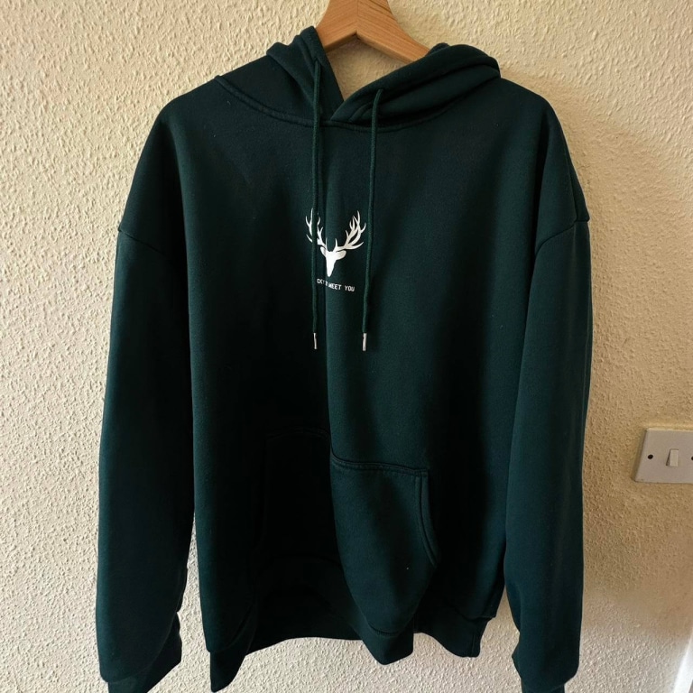 Men's Green Hoodie