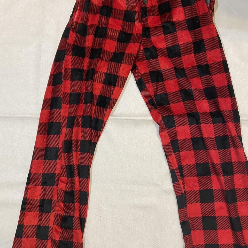 Red and Black Buffalo Plaid Pajama Pants