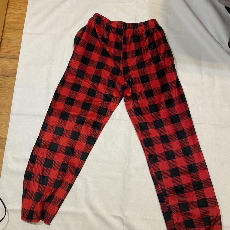 Red and Black Buffalo Plaid Pajama Pants