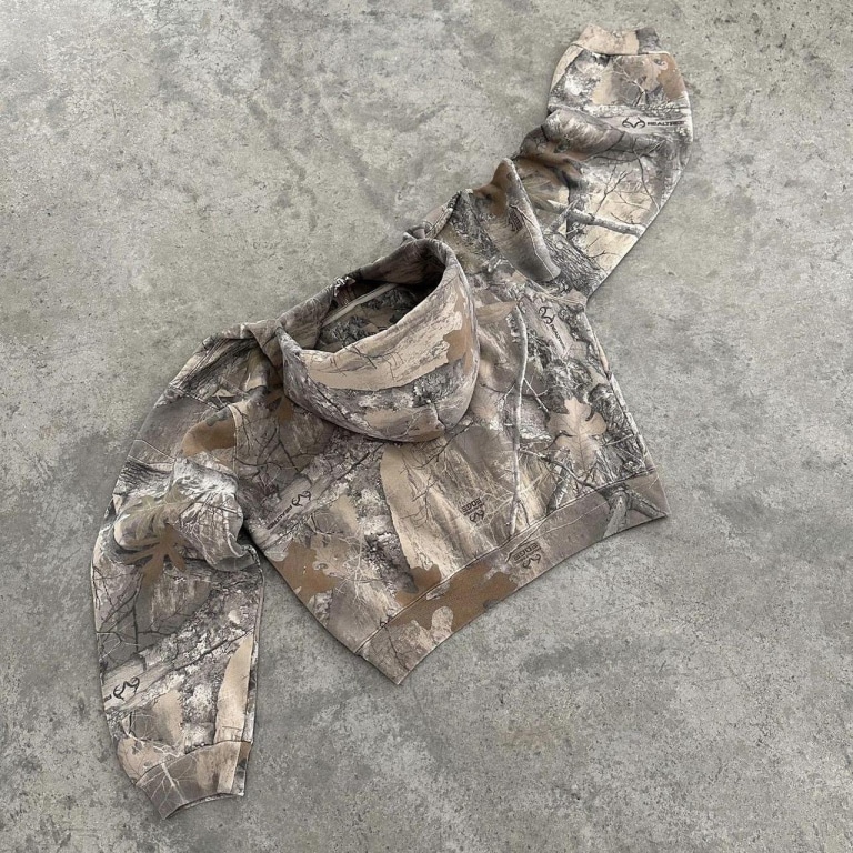 Unisex Camo Zip-Up Hoodie