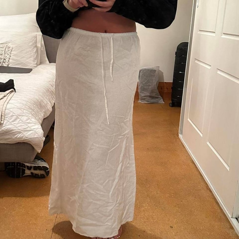 White Maxi Skirt