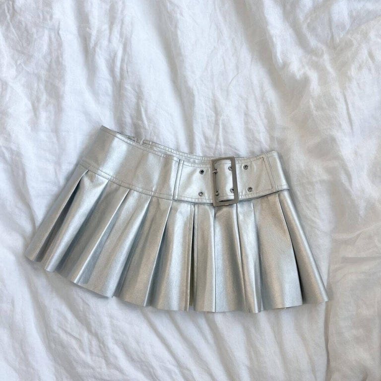 Women's Silver Skirt