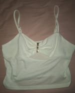 Women's White Cami Top