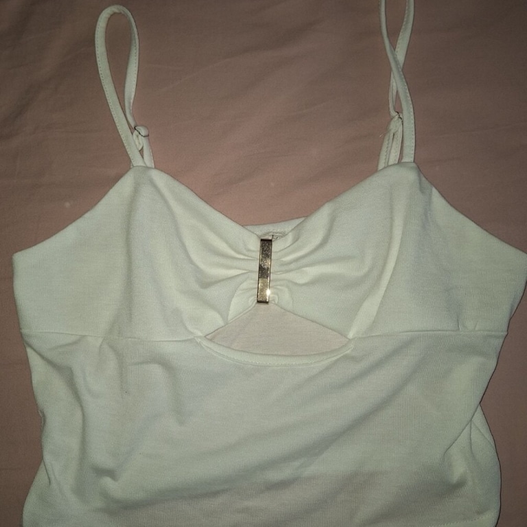 Women's White Cami Top