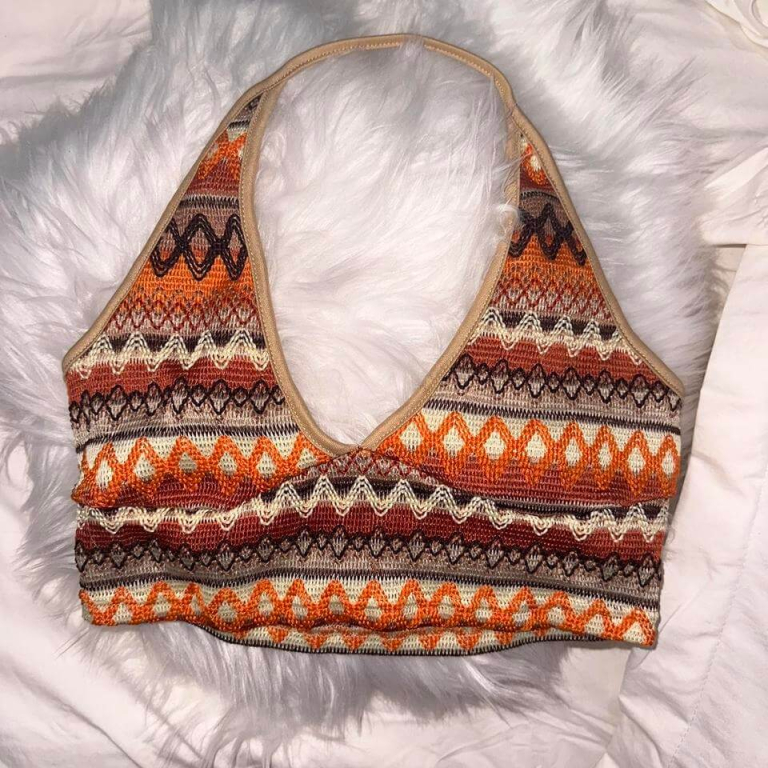 Backless Boho Top