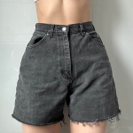 Casual Loose Fit Denim Shorts