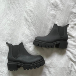 Cloudy Waterproof Chelsea Rain Boot