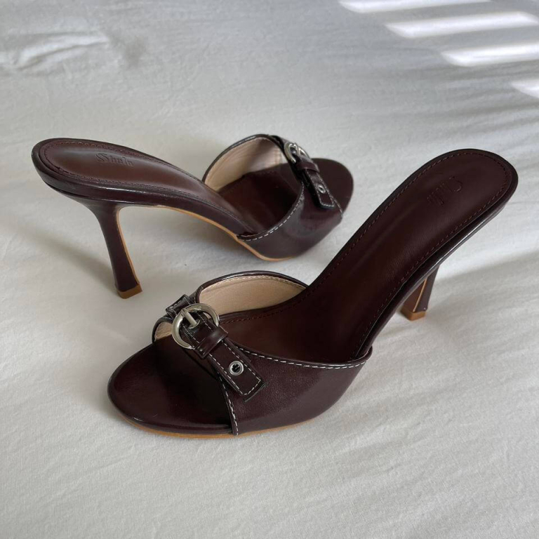 Brown Y2K Heels