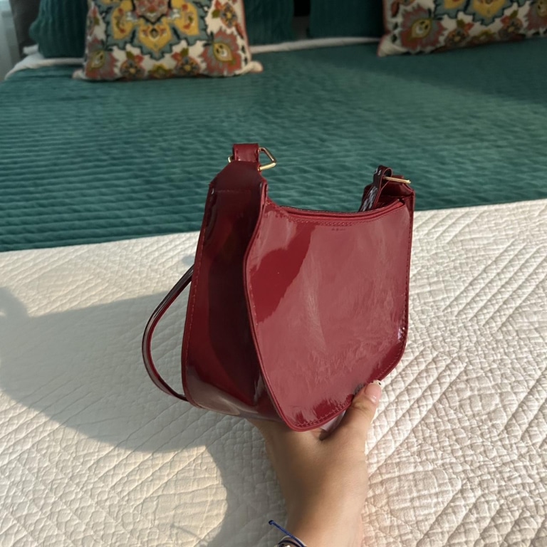 Zipper Shoulder Bag