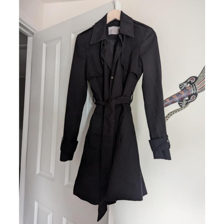 Double-Breasted Trench Coat