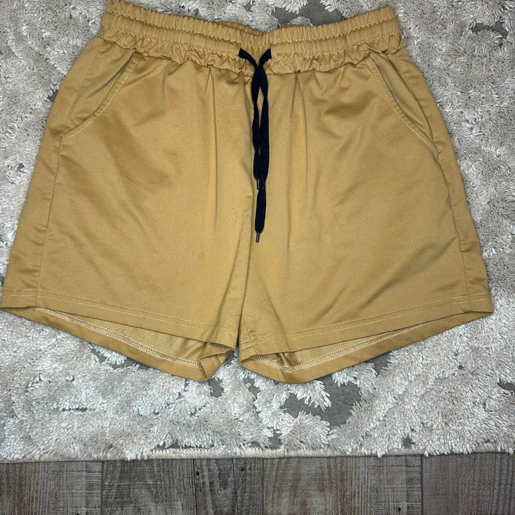 Drawstring Waist Short