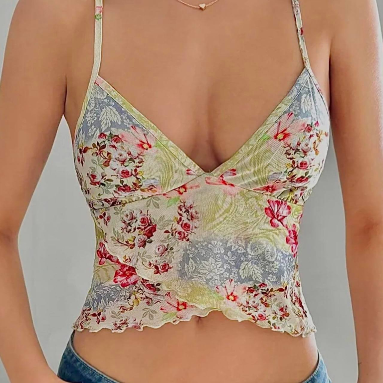 Floral cami top