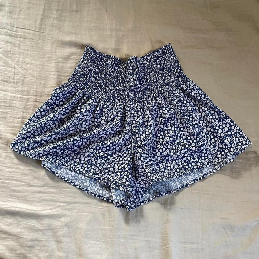 Floral Wide Shorts