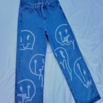 Graphic Denim Jeans