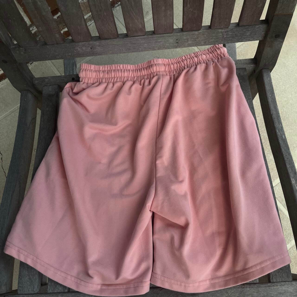 Pink Drawstring Shorts