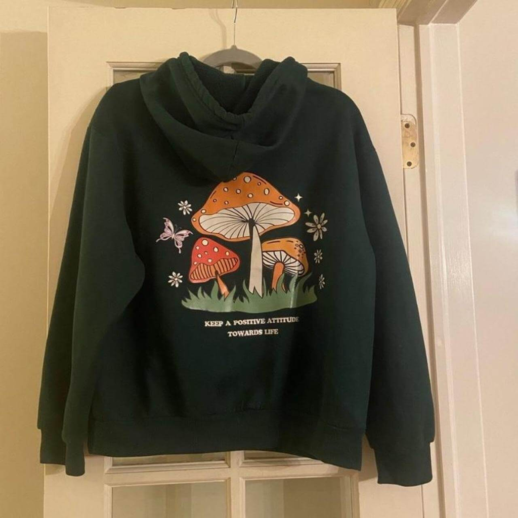 Graphic Green Hoodie