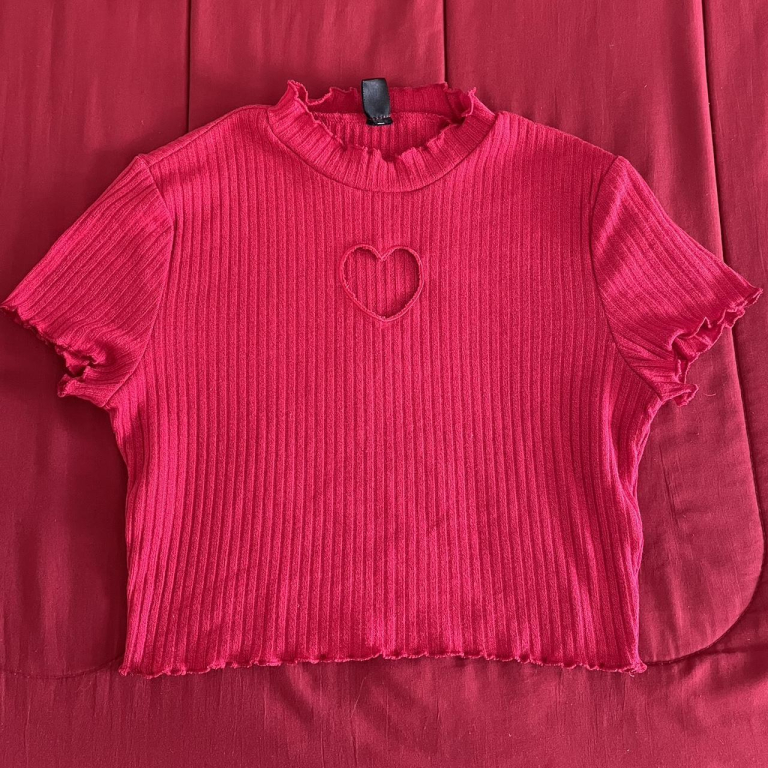 Heart Cutout Top