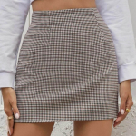 French Zip Mini Skirt