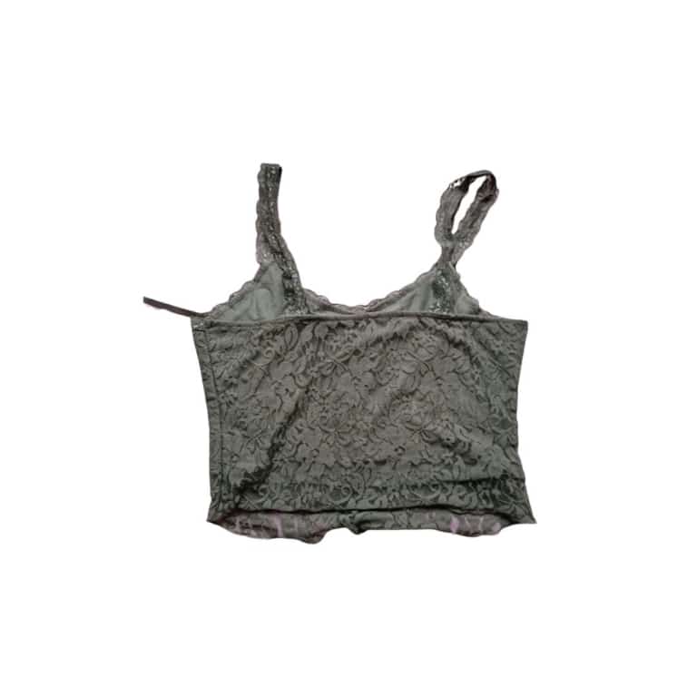 Lace Cami Top with Ribbon Lace