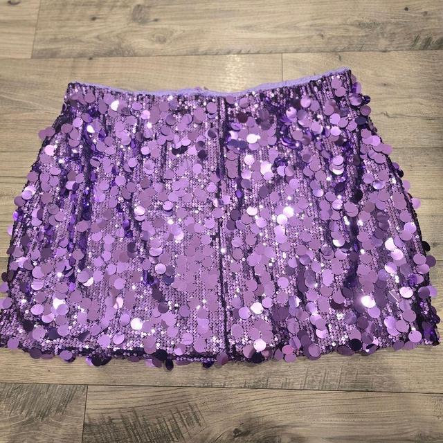 Sequin Mini Bodycon Skirt