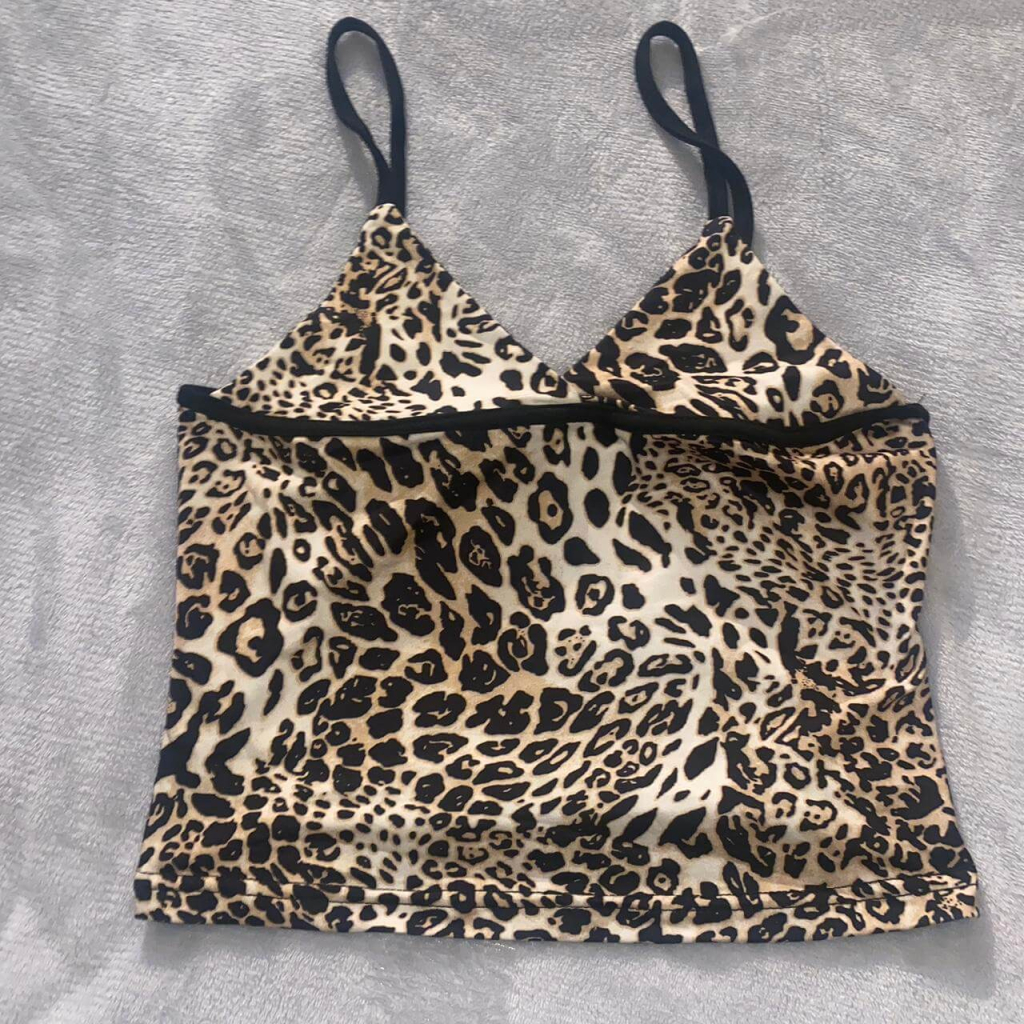 Leopard Print Cami Top