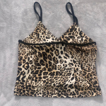 Leopard Fitted Top