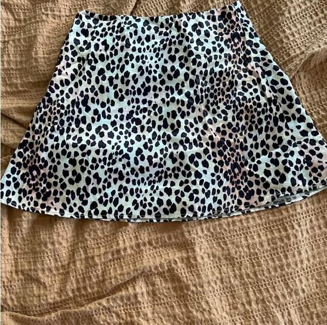 Leopard Mini Skirt