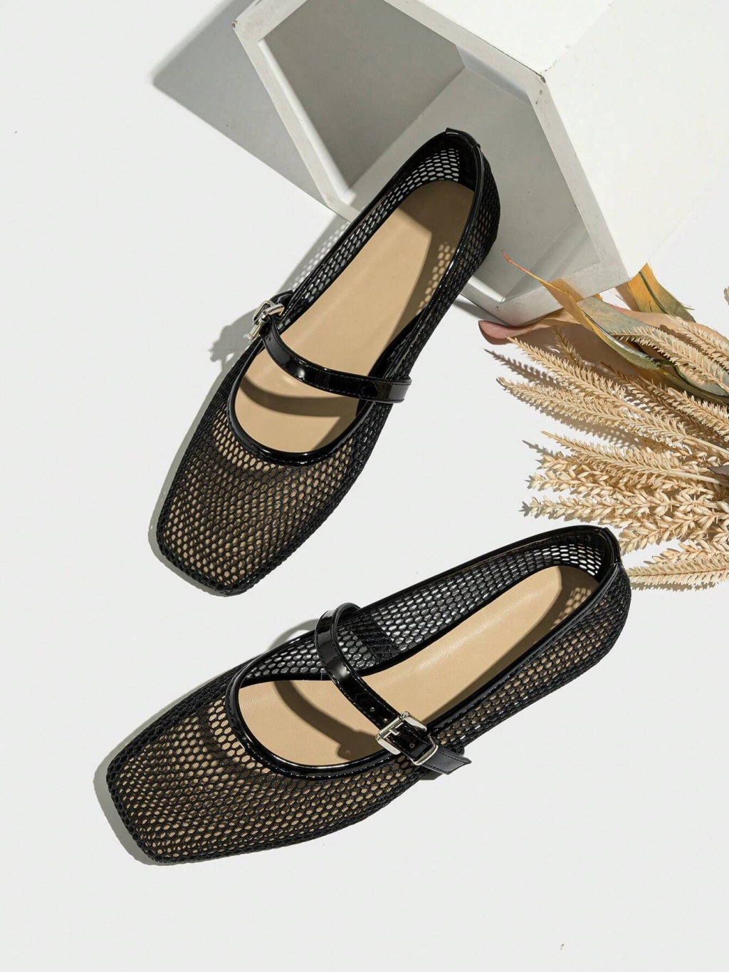 Adorable Mesh Ballet Flats