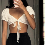 Milkmaid Crop Top