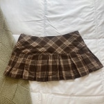 Plaid Mini Skirt