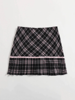 Plaid Mini Skirt