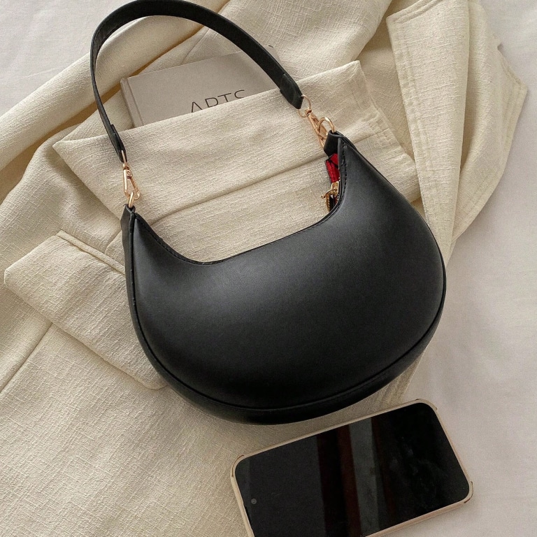 Black Shoulder Purse