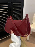 Burgundy/Red shoulder bag