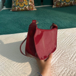 Burgundy/Red shoulder bag