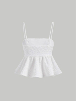 Ruffle Hem Cami Top