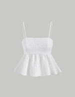 Ruffle Hem Cami Top