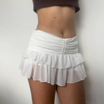 Mini Ruffle Skirt