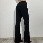 Solid Flare Leg Pants