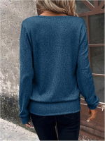 Square Neck Sweatshirt