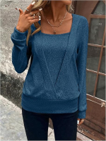 Square Neck Sweatshirt