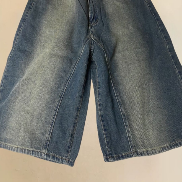 Vintage Light Wash Denim Jorts